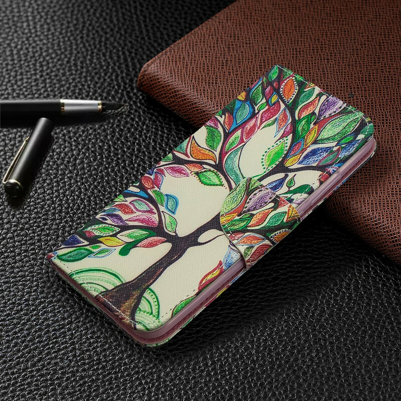 Housse Xiaomi Redmi 8A Arbre Coloré