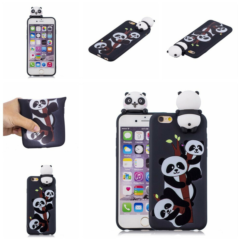 Coque iPhone 6/6S Eric le Panda 3D