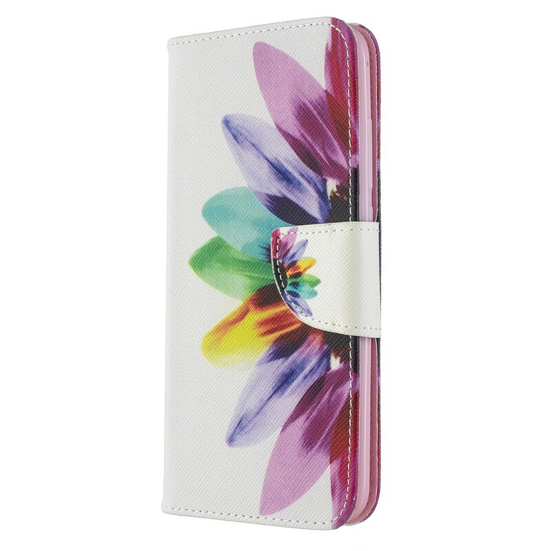 Housse Xiaomi Redmi 8A Fleur Aquarelle Housse Xiaomi Redmi 8A Fleur Aquarelle