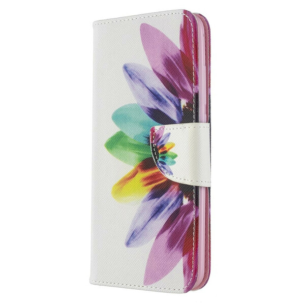 Housse Xiaomi Redmi 8A Fleur Aquarelle