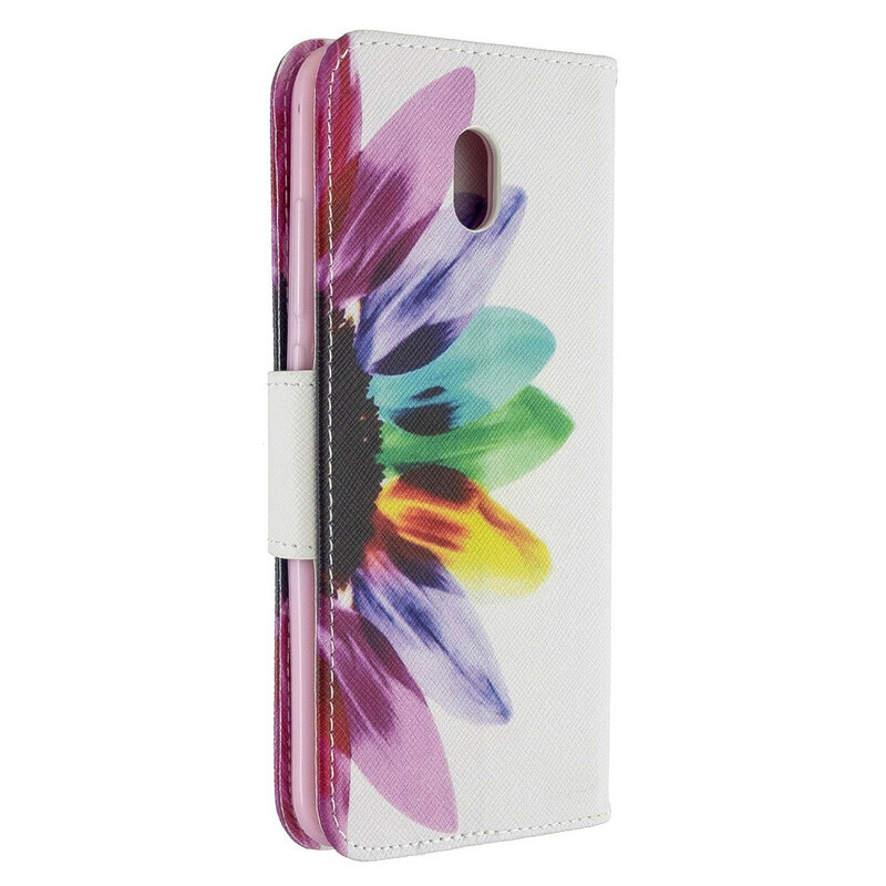 Housse Xiaomi Redmi 8A Fleur Aquarelle