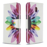 Housse Xiaomi Redmi 8A Fleur Aquarelle Housse Xiaomi Redmi 8A Fleur Aquarelle