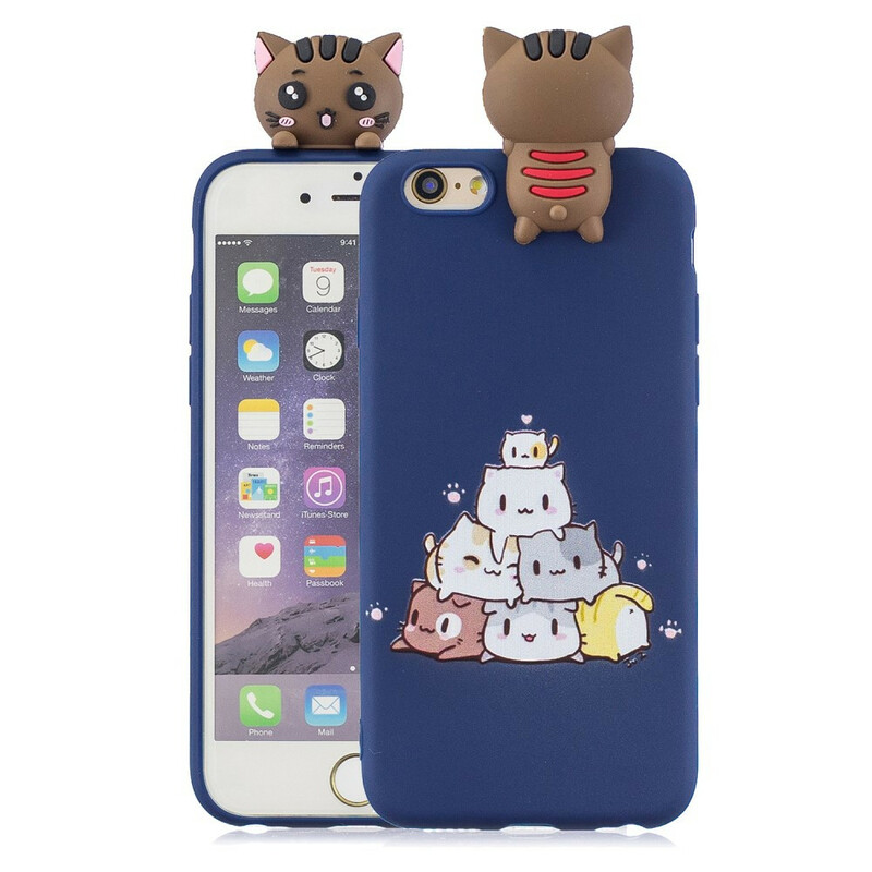 Coque iPhone 6/6S Chats 3D Coque iPhone 6/6S Chats 3D