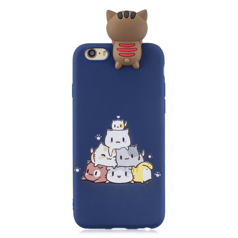 Coque iPhone 6/6S Chats 3D Coque iPhone 6/6S Chats 3D