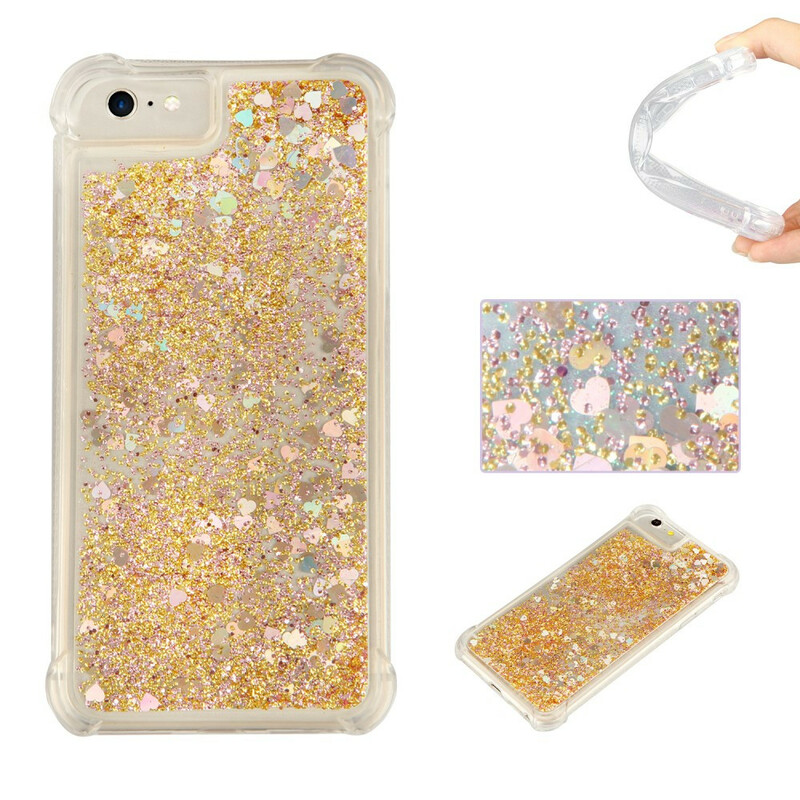 Coque iPhone 6/6S Désires Paillettes