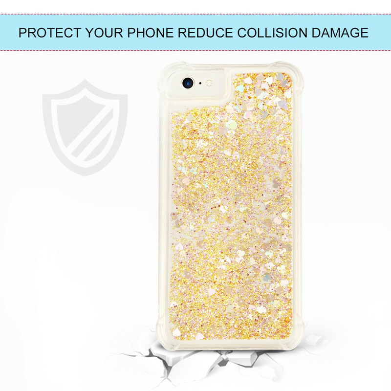 Coque iPhone 6/6S Désires Paillettes