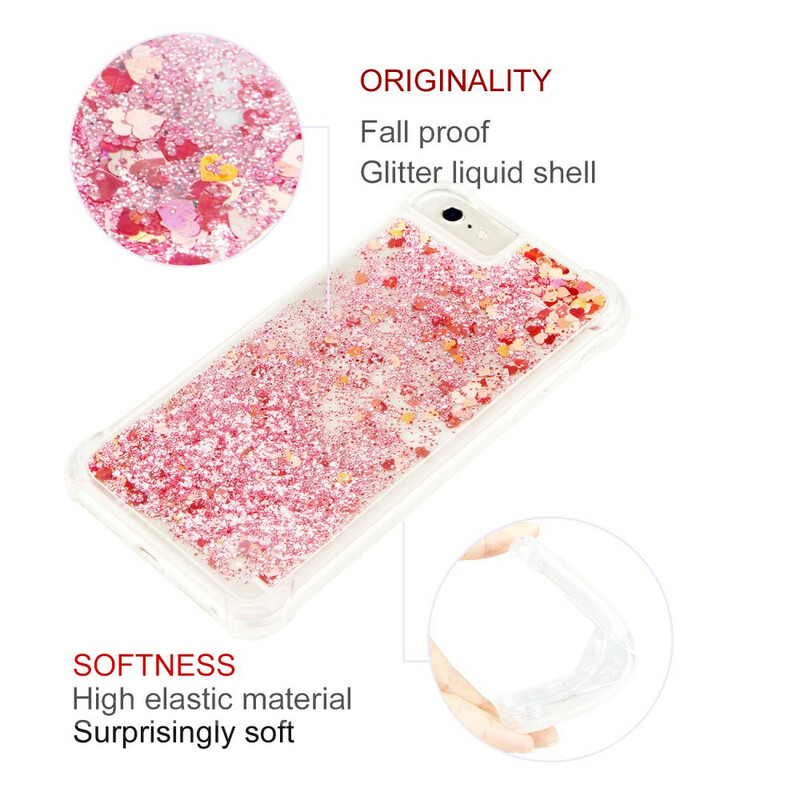 Coque iPhone 6/6S Désires Paillettes