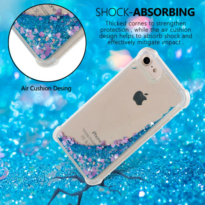 Coque iPhone 6/6S Désires Paillettes