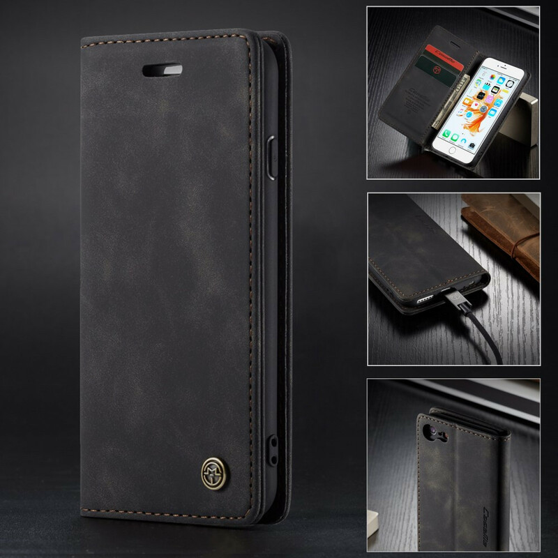 Flip Cover iPhone 6/6S CASEME Simili Cuir Flip Cover iPhone 6/6S CASEME Simili Cuir