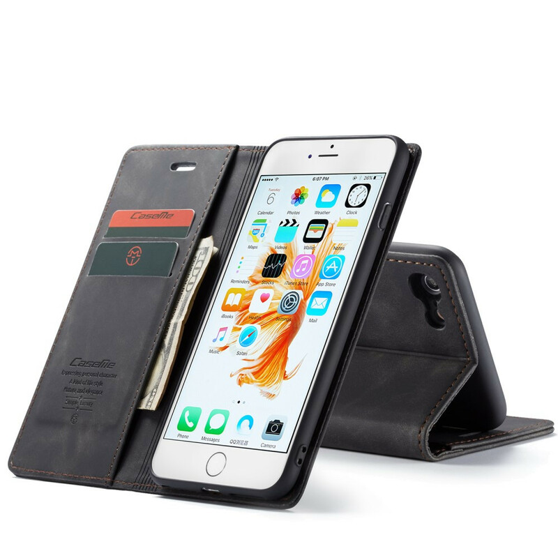 Flip Cover iPhone 6/6S CASEME Simili Cuir Flip Cover iPhone 6/6S CASEME Simili Cuir