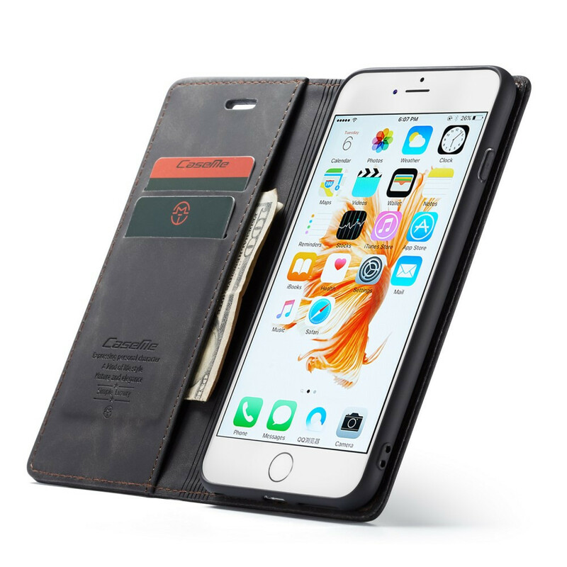 Flip Cover iPhone 6/6S CASEME Simili Cuir Flip Cover iPhone 6/6S CASEME Simili Cuir