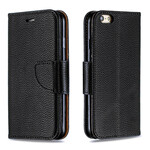 Housse iPhone 6/6S Effet Cuir Litchi Coloré à Lanière Housse iPhone 6/6S Effet Cuir Litchi Coloré à Lanière