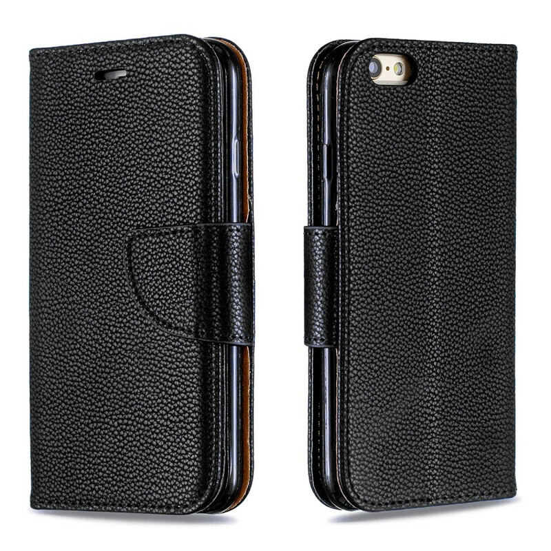 Housse iPhone 6/6S Effet Cuir Litchi Coloré à Lanière Housse iPhone 6/6S Effet Cuir Litchi Coloré à Lanière