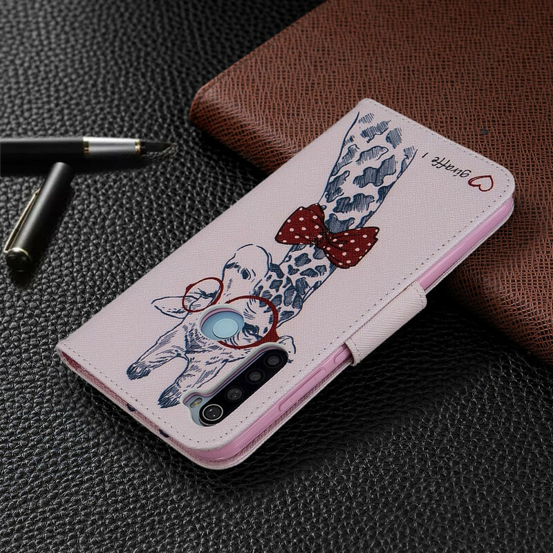 Housse Xiaomi Redmi Note 8T Girafe Intello Housse Xiaomi Redmi Note 8T Girafe Intello