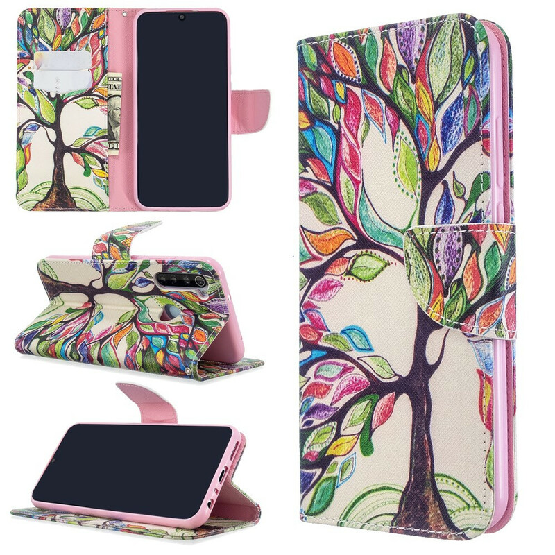 Housse Xiaomi Redmi Note 8T Arbre Coloré Housse Xiaomi Redmi Note 8T Arbre Coloré