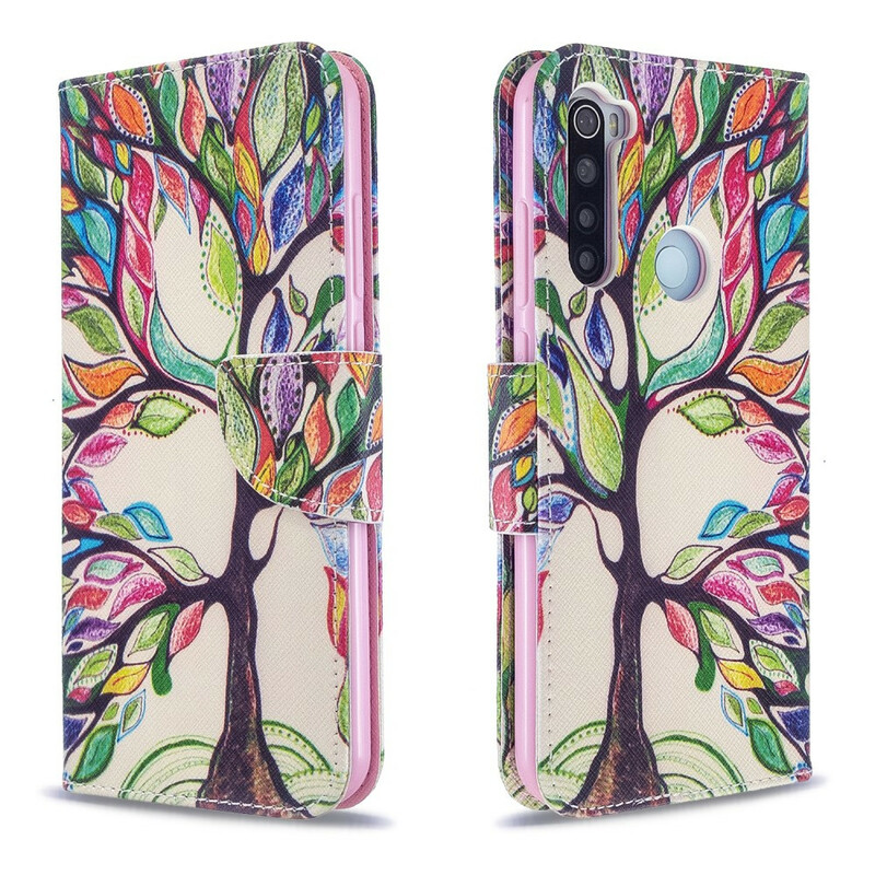 Housse Xiaomi Redmi Note 8T Arbre Coloré Housse Xiaomi Redmi Note 8T Arbre Coloré