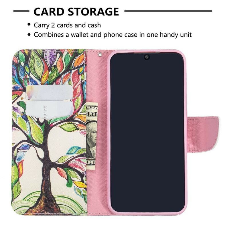 Housse Xiaomi Redmi Note 8T Arbre Coloré Housse Xiaomi Redmi Note 8T Arbre Coloré