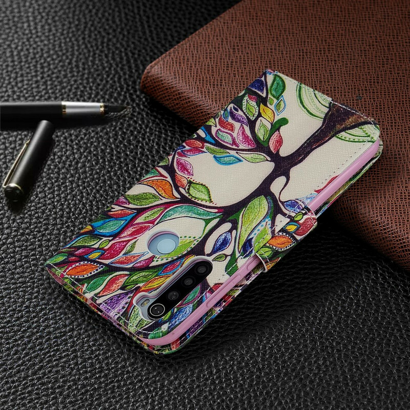 Housse Xiaomi Redmi Note 8T Arbre Coloré Housse Xiaomi Redmi Note 8T Arbre Coloré