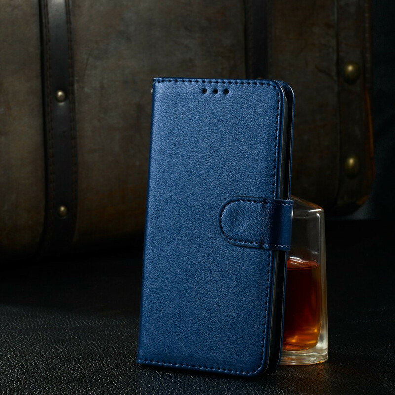 Housse iPhone 6/6S Effet Cuir Pure Color à Lanière