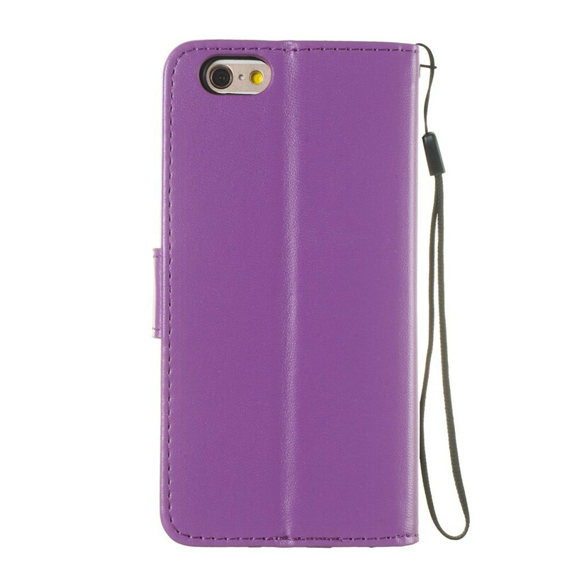 Housse iPhone 6/6S Effet Cuir Pure Color à Lanière Housse iPhone 6/6S Effet Cuir Pure Color à Lanière