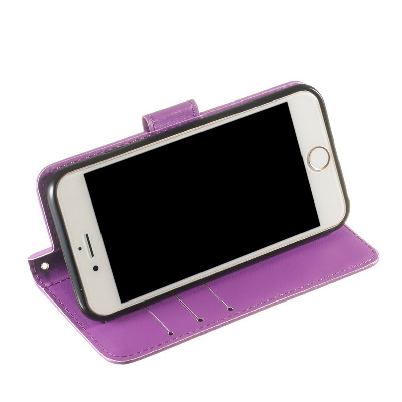 Housse iPhone 6/6S Effet Cuir Pure Color à Lanière Housse iPhone 6/6S Effet Cuir Pure Color à Lanière