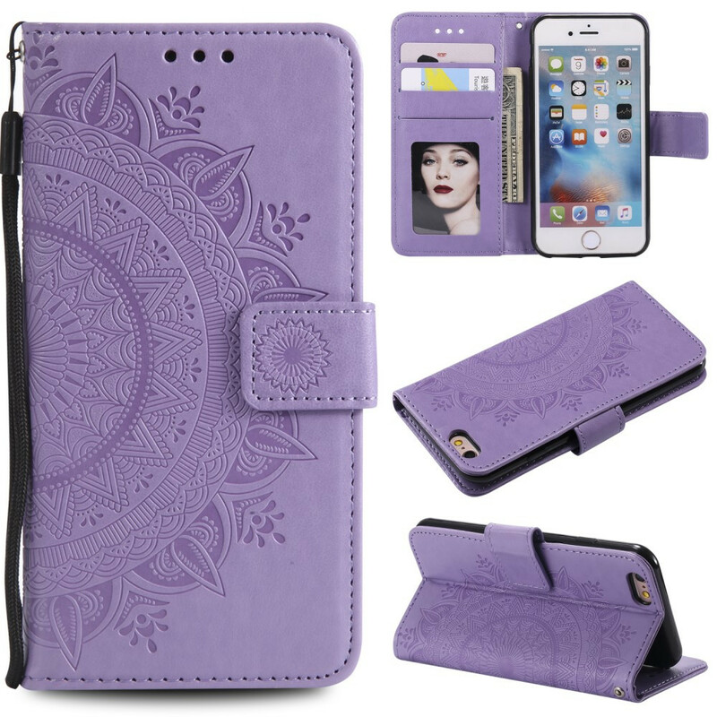 Housse iPhone 6/6S Mandala Soleil Housse iPhone 6/6S Mandala Soleil
