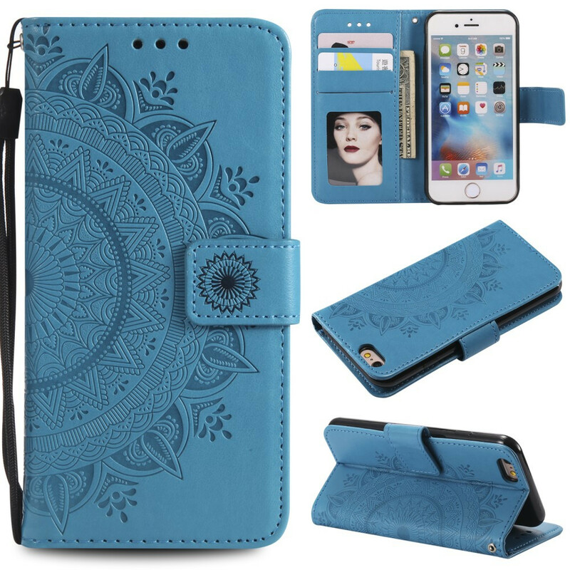 Housse iPhone 6/6S Mandala Soleil