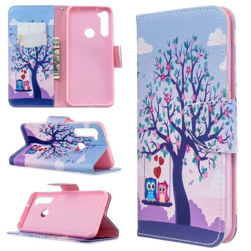 Housse Xiaomi Redmi Note 8T Hiboux Sur La Balancoire Housse Xiaomi Redmi Note 8T Hiboux Sur La Balancoire