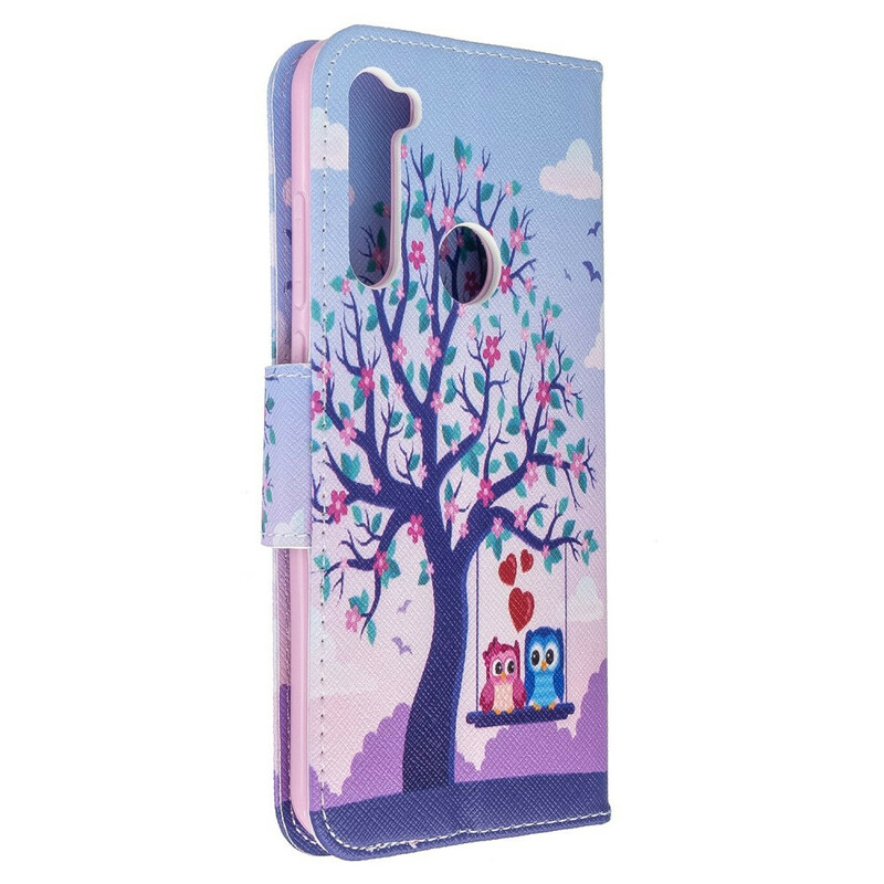 Housse Xiaomi Redmi Note 8T Hiboux Sur La Balancoire Housse Xiaomi Redmi Note 8T Hiboux Sur La Balancoire