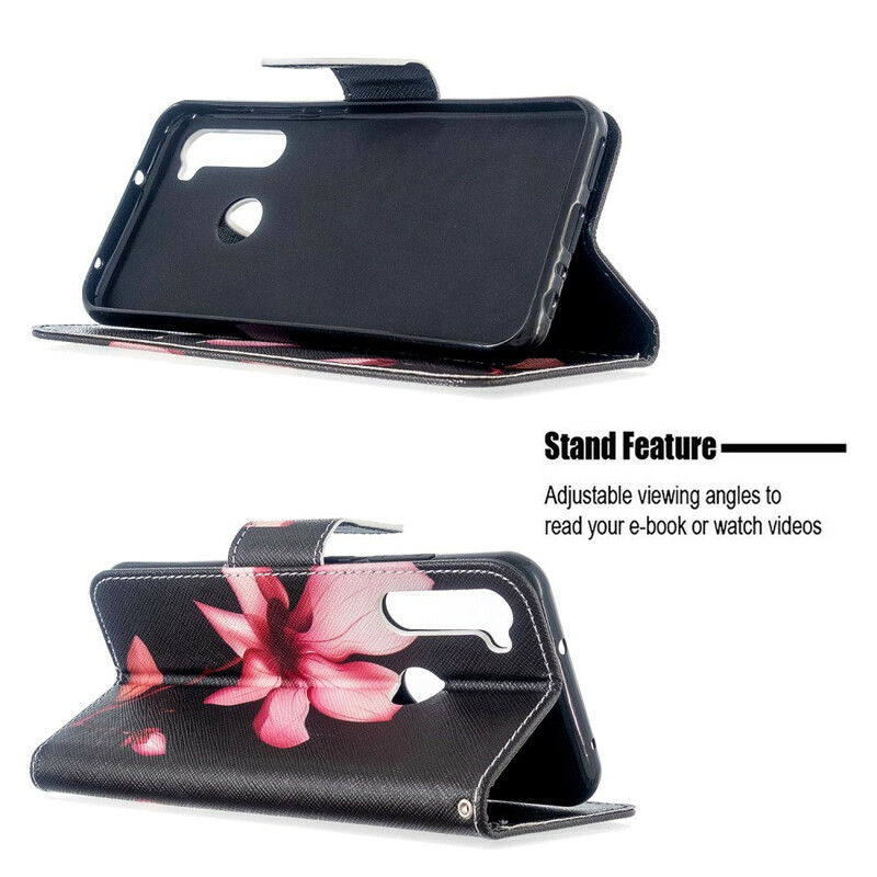 Housse Xiaomi Redmi Note 8T Fleur Rose Housse Xiaomi Redmi Note 8T Fleur Rose