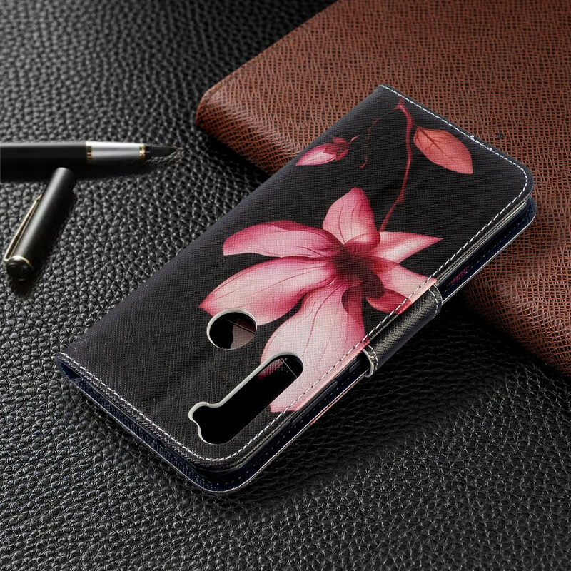 Housse Xiaomi Redmi Note 8T Fleur Rose