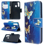 Housse Xiaomi Redmi Note 8T Papillons Dorés Housse Xiaomi Redmi Note 8T Papillons Dorés