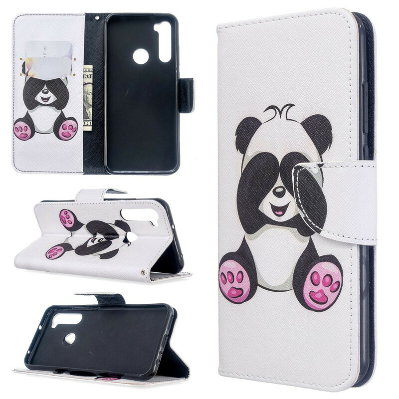 Housse Xiaomi Redmi Note 8T Panda Fun