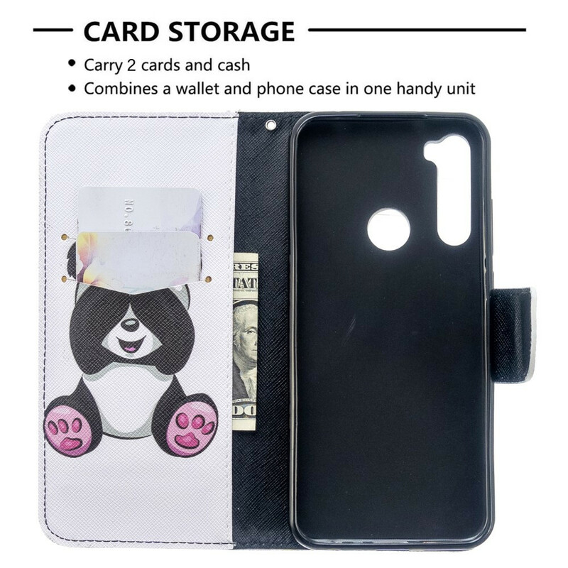 Housse Xiaomi Redmi Note 8T Panda Fun Housse Xiaomi Redmi Note 8T Panda Fun