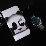 Housse Samsung Galaxy A51 Face de Panda
