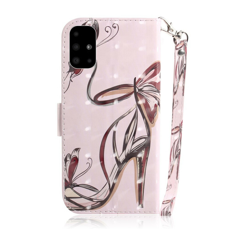Housse Samsung Galaxy A51 Escarpin à Lanière Housse Samsung Galaxy A51 Escarpin à Lanière