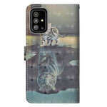 Housse Samsung Galaxy A51 Ernest Le Tigre Housse Samsung Galaxy A51 Ernest Le Tigre