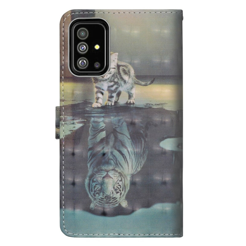 Housse Samsung Galaxy A51 Ernest Le Tigre