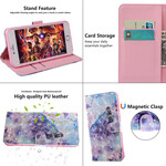 Housse Samsung Galaxy A51 Loup Aquarelle Housse Samsung Galaxy A51 Loup Aquarelle
