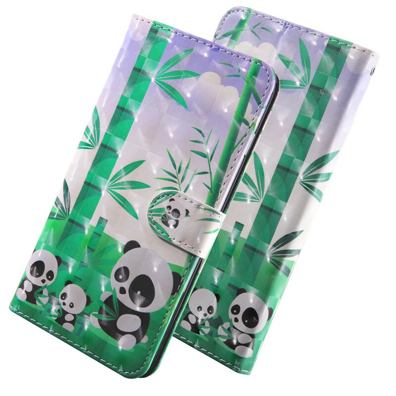 Housse Samsung Galaxy A51 Famille de Panda Housse Samsung Galaxy A51 Famille de Panda