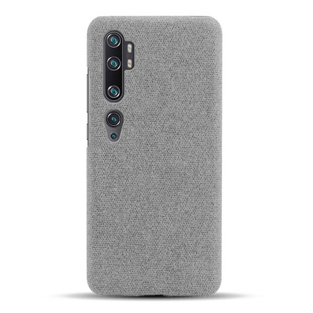 Coque Xiaomi Mi Note 10 Texture Tissu KSQ