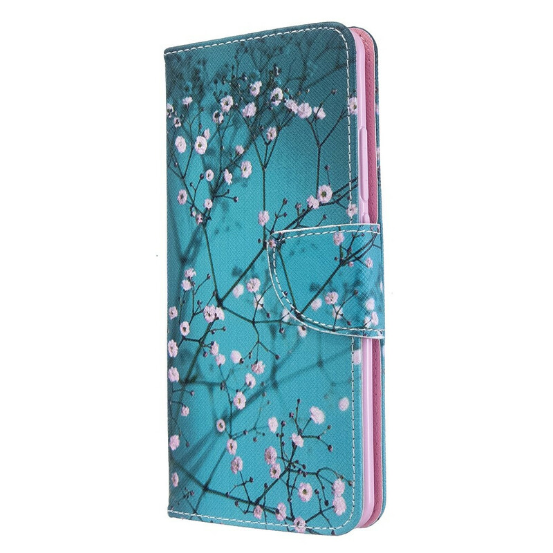 Housse Xiaomi Mi Note 10 Arbre Fleuri