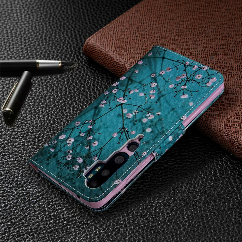 Housse Xiaomi Mi Note 10 Arbre Fleuri Housse Xiaomi Mi Note 10 Arbre Fleuri