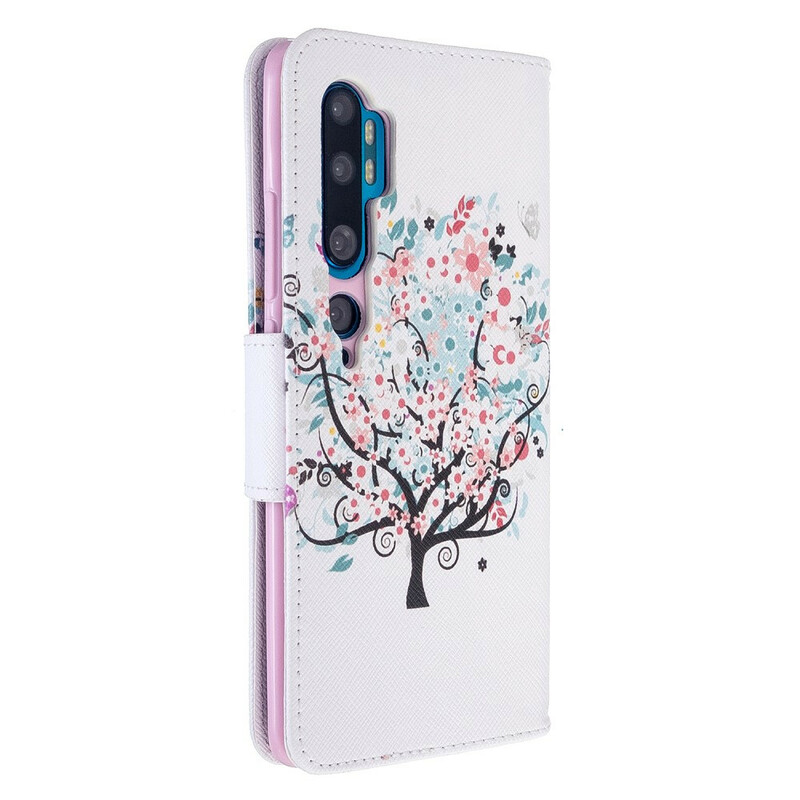 Housse Xiaomi Mi Note 10 Flowered Tree