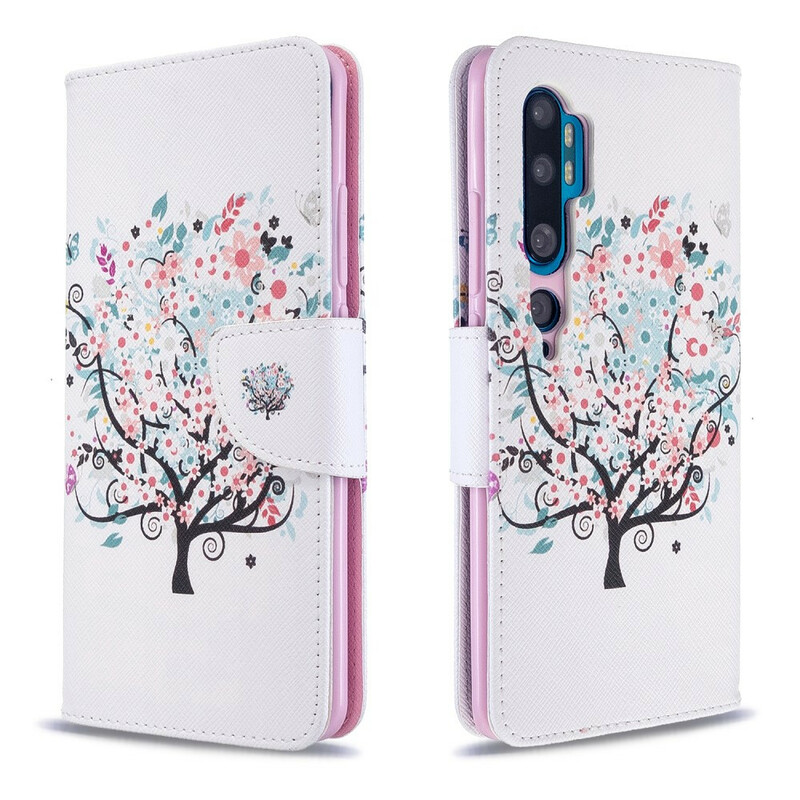 Housse Xiaomi Mi Note 10 Flowered Tree