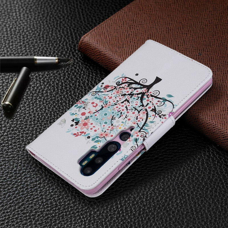 Housse Xiaomi Mi Note 10 Flowered Tree