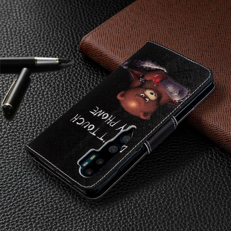 Housse Xiaomi Mi Note 10 Ours Dangereux Housse Xiaomi Mi Note 10 Ours Dangereux