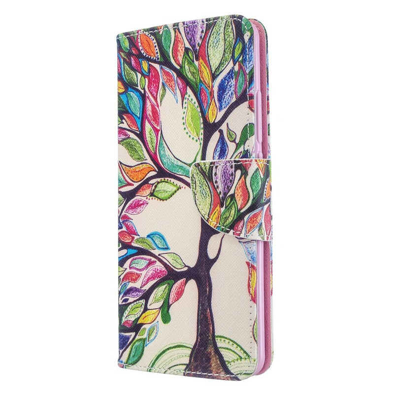 Housse Xiaomi Mi Note 10 Arbre Coloré Housse Xiaomi Mi Note 10 Arbre Coloré