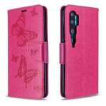 Housse Xiaomi Mi Note 10 Papillons Imprimés à Lanière Housse Xiaomi Mi Note 10 Papillons Imprimés à Lanière
