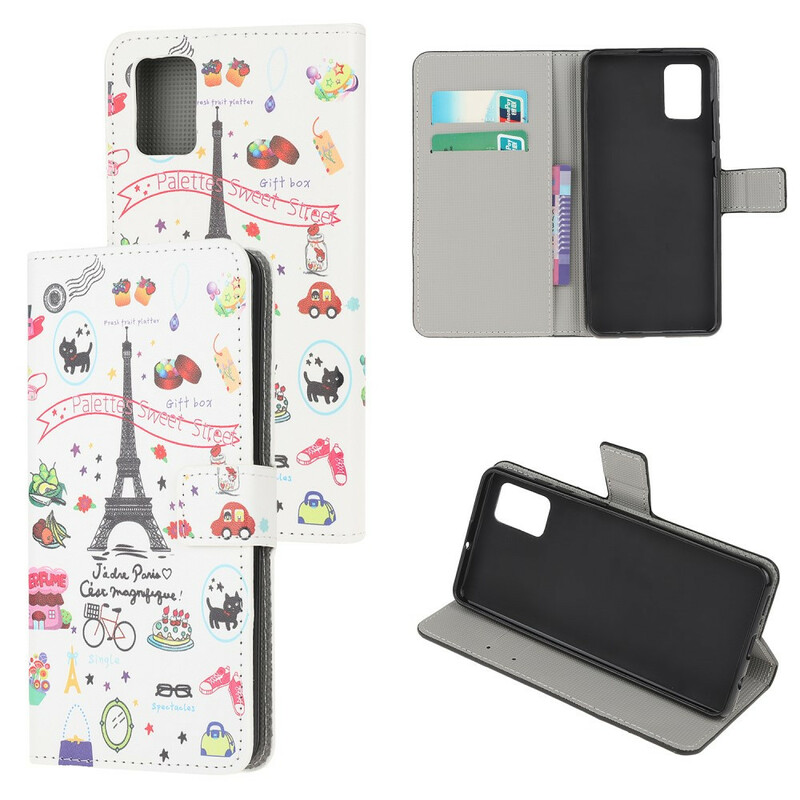 Housse Samsung Galaxy A51 J'adore Paris Housse Samsung Galaxy A51 J'adore Paris